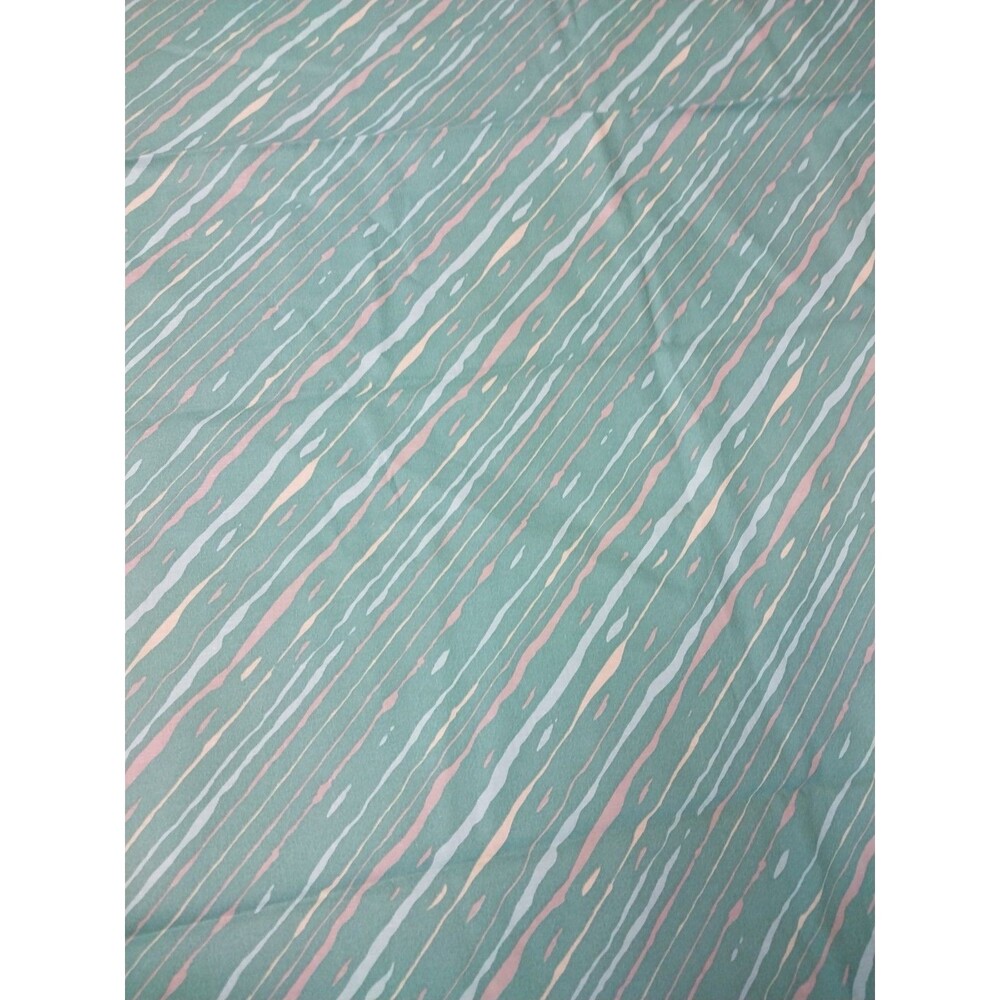 3/4 Yard 45" Wide Green with multicolors